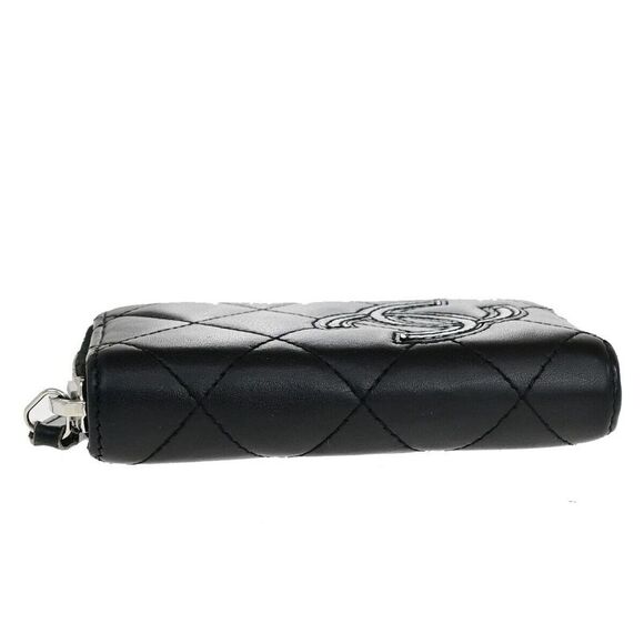 Chanel Black Leather Wallet  (Pre-Owned) - Picture 3 of 12